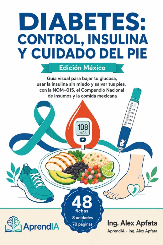 Diabetes: control, insulina y cuidado del pie — Edición México