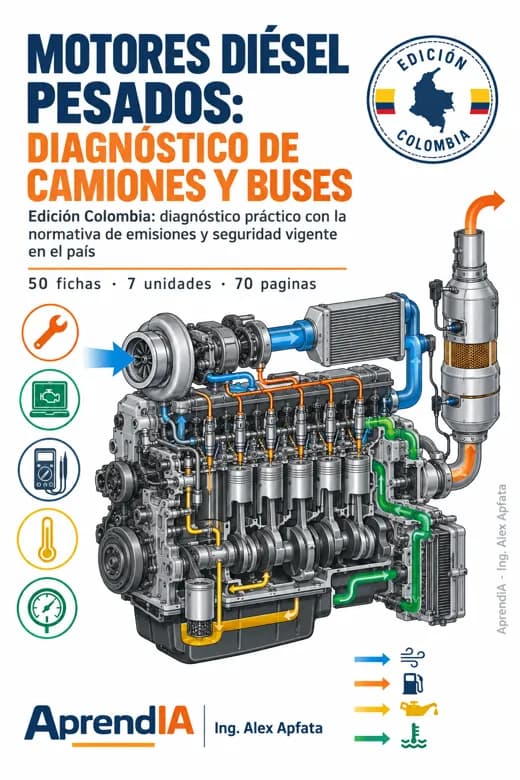 Motores Diésel Pesados: Diagnóstico de Camiones y Buses