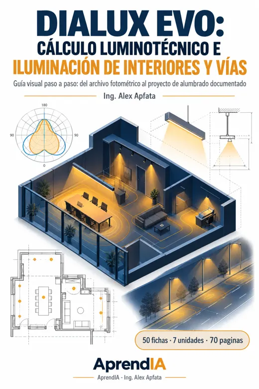 DIALux evo: Cálculo Luminotécnico e Iluminación de Interiores y Vías