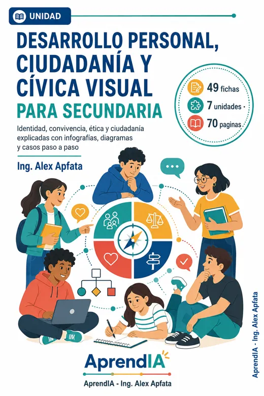 Desarrollo Personal, Ciudadanía y Cívica Visual para Secundaria