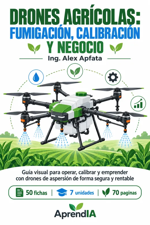 Drones Agrícolas: Fumigación, Calibración y Negocio