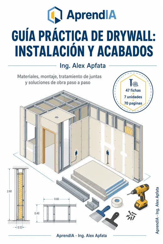 Guía Práctica de Drywall: Instalación y Acabados