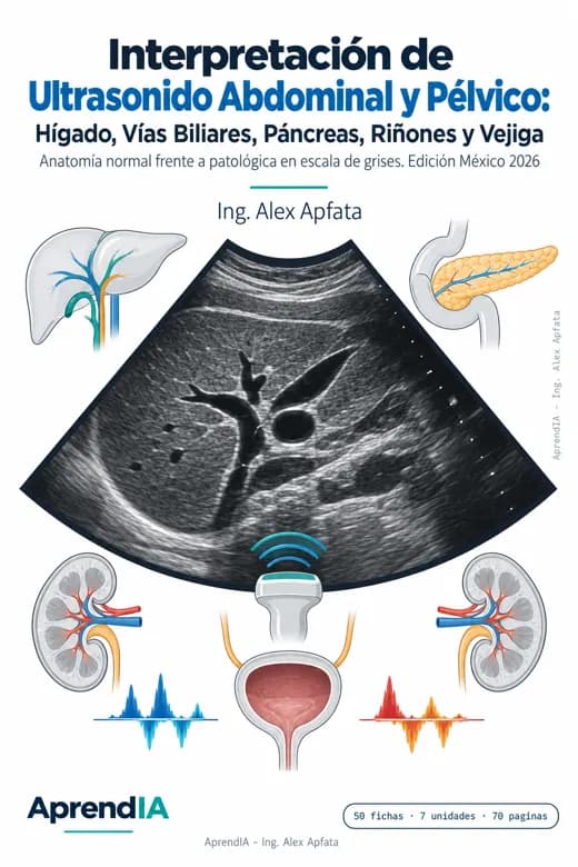 Interpretación de Ultrasonido Abdominal y Pélvico: Hígado, Vías Biliares, Páncreas, Riñones y Vejiga