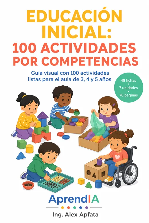 Educación Inicial: 100 Actividades por Competencias