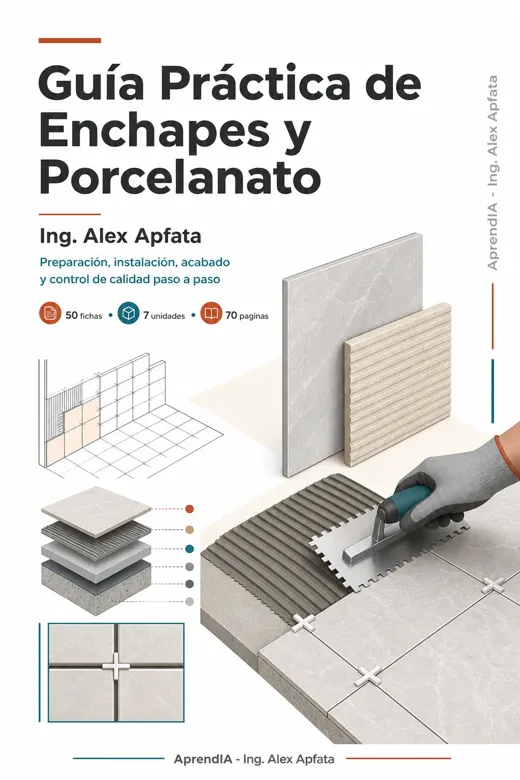 Guía Práctica de Enchapes y Porcelanato