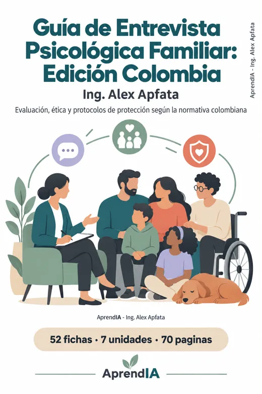 Guía de Entrevista Psicológica Familiar: Edición Colombia