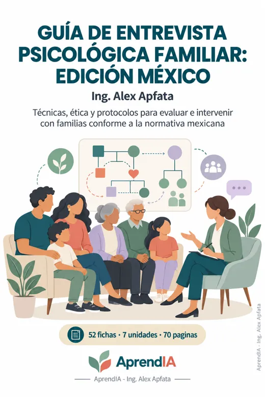Guía de Entrevista Psicológica Familiar: Edición México