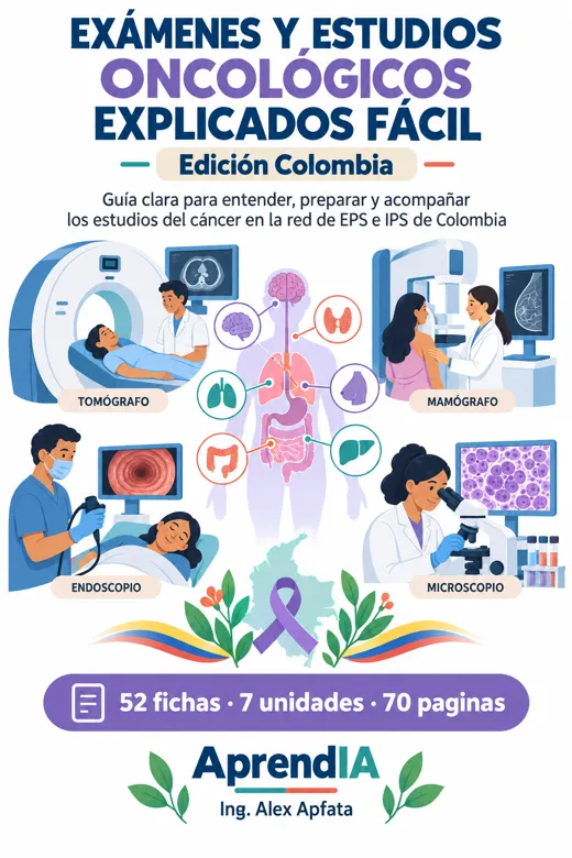 Exámenes y Estudios Oncológicos Explicados Fácil: Edición Colombia