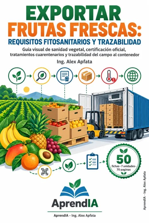 Exportar Frutas Frescas: Requisitos Fitosanitarios y Trazabilidad