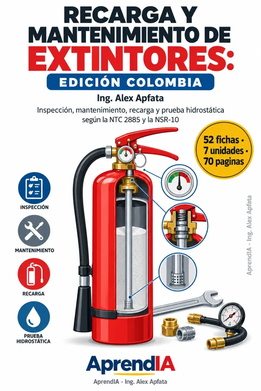 Recarga y Mantenimiento de Extintores: Edición Colombia