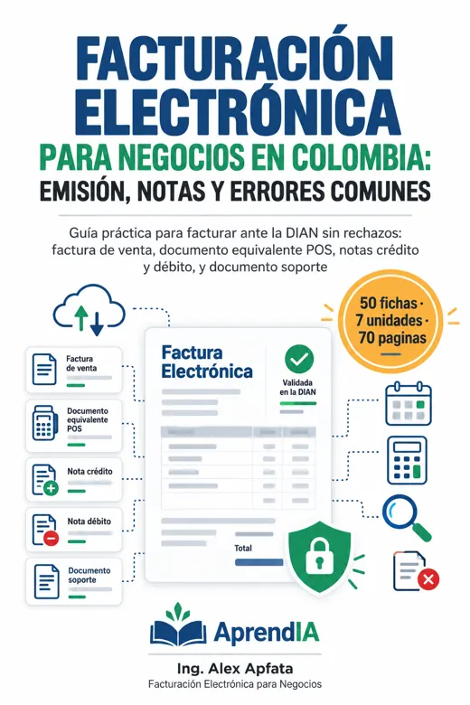 Facturación Electrónica para Negocios en Colombia: Emisión, Notas y Errores Comunes