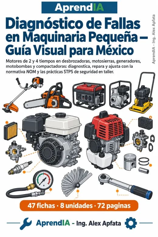Diagnóstico de Fallas en Maquinaria Pequeña — Guía Visual para México