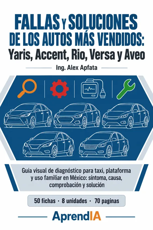 Fallas y Soluciones de los Autos Más Vendidos: Yaris, Accent, Rio, Versa y Aveo
