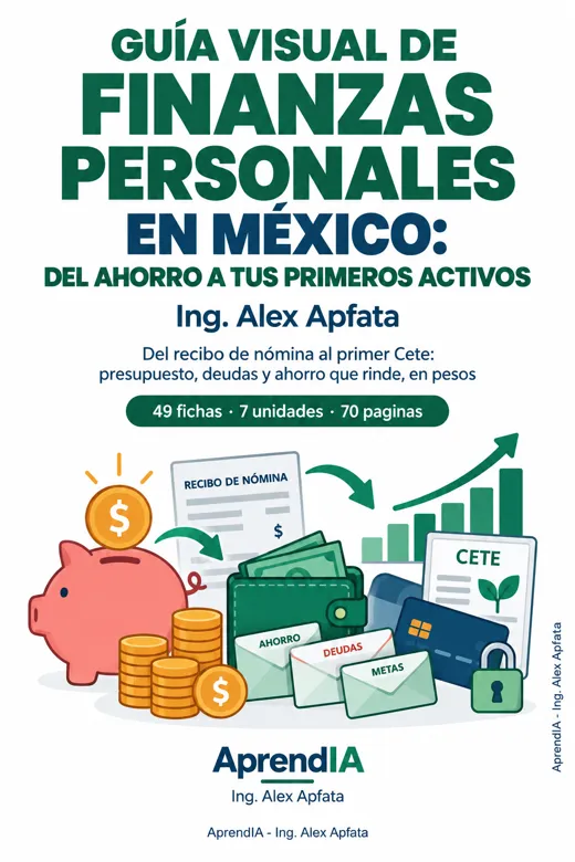 Guía Visual de Finanzas Personales en México: del Ahorro a tus Primeros Activos