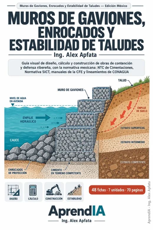 Muros de Gaviones, Enrocados y Estabilidad de Taludes — Edición México