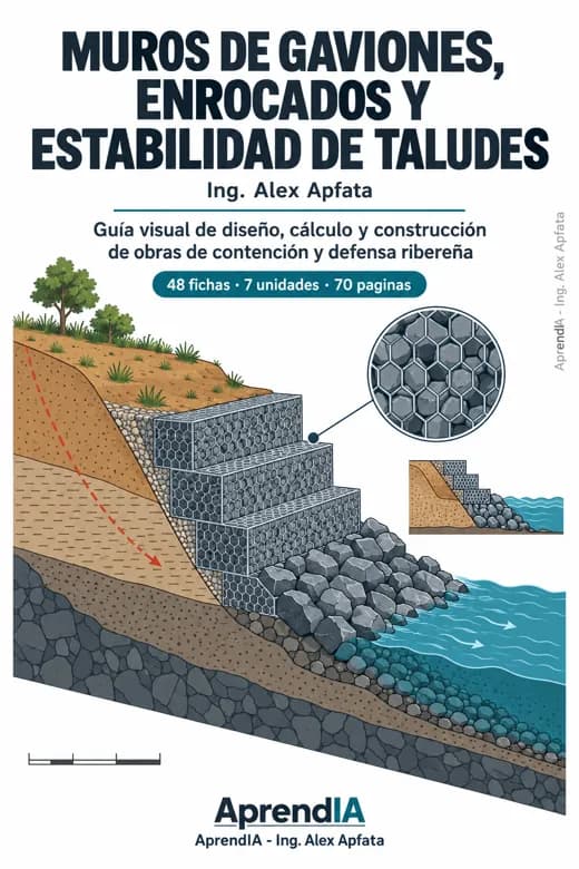 Muros de Gaviones, Enrocados y Estabilidad de Taludes
