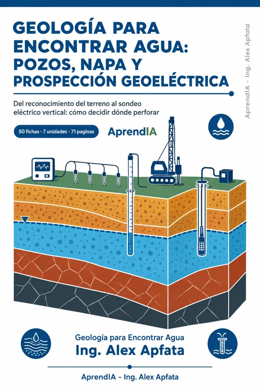 Geología para Encontrar Agua: pozos, napa y prospección geoeléctrica