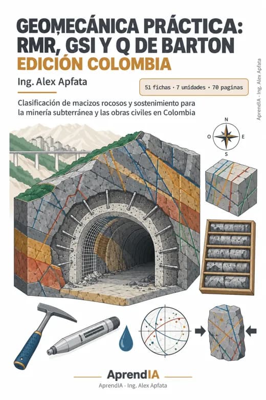 Geomecánica Práctica: RMR, GSI y Q de Barton. Edición Colombia