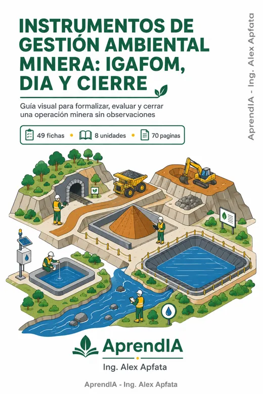 Instrumentos de Gestión Ambiental Minera: IGAFOM, DIA y cierre