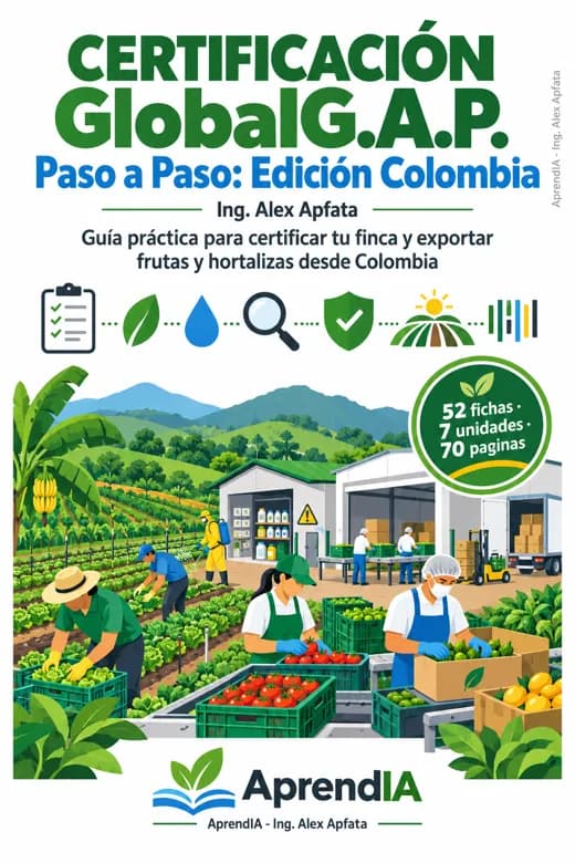 Certificación GlobalG.A.P. Paso a Paso: Edición Colombia