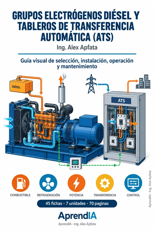 Grupos Electrógenos Diésel y Tableros de Transferencia Automática (ATS)