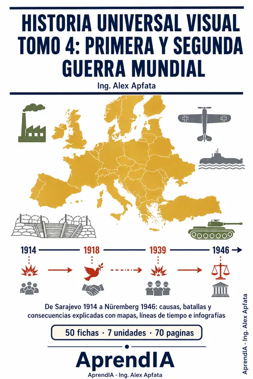 Historia Universal Visual Tomo 4: Primera y Segunda Guerra Mundial