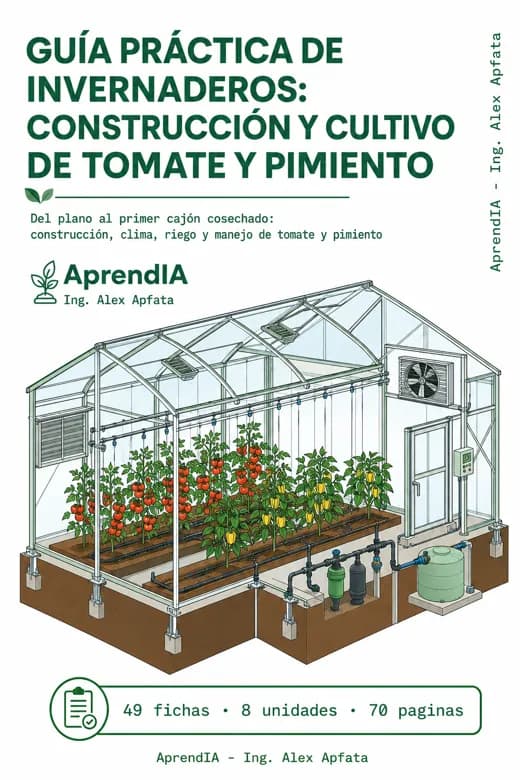 Guía Práctica de Invernaderos: Construcción y Cultivo de Tomate y Pimiento