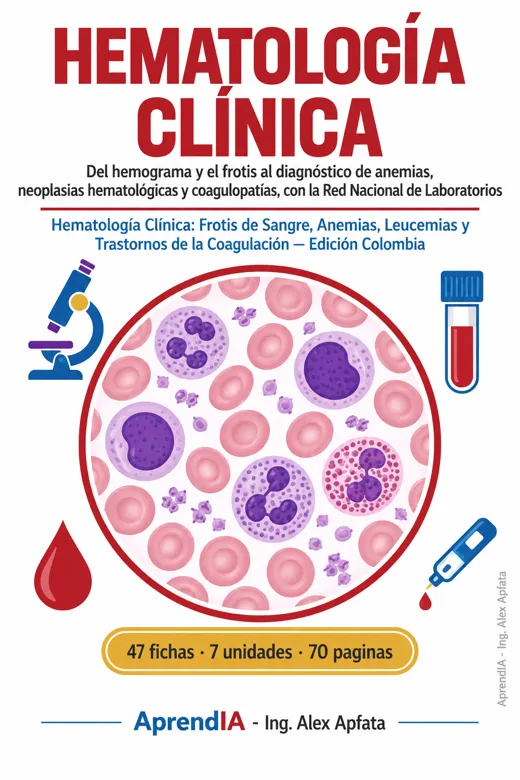 Hematología Clínica: Frotis de Sangre, Anemias, Leucemias y Trastornos de la Coagulación — Edición Colombia