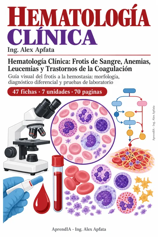 Hematología Clínica: Frotis de Sangre, Anemias, Leucemias y Trastornos de la Coagulación