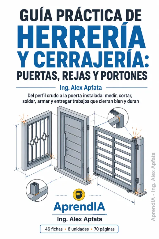 Guía Práctica de Herrería y Cerrajería: Puertas, Rejas y Portones