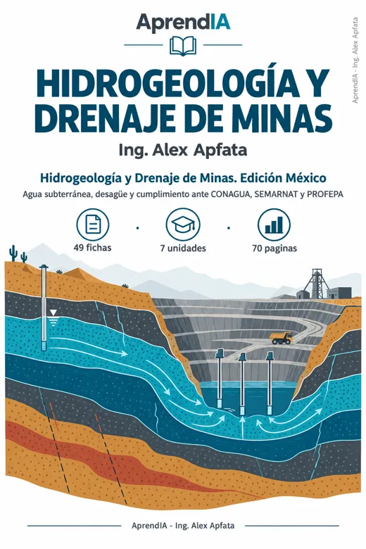 Hidrogeología y Drenaje de Minas. Edición México