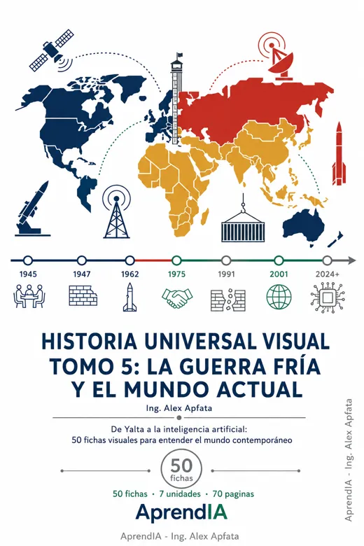 Historia Universal Visual Tomo 5: la Guerra Fría y el Mundo Actual