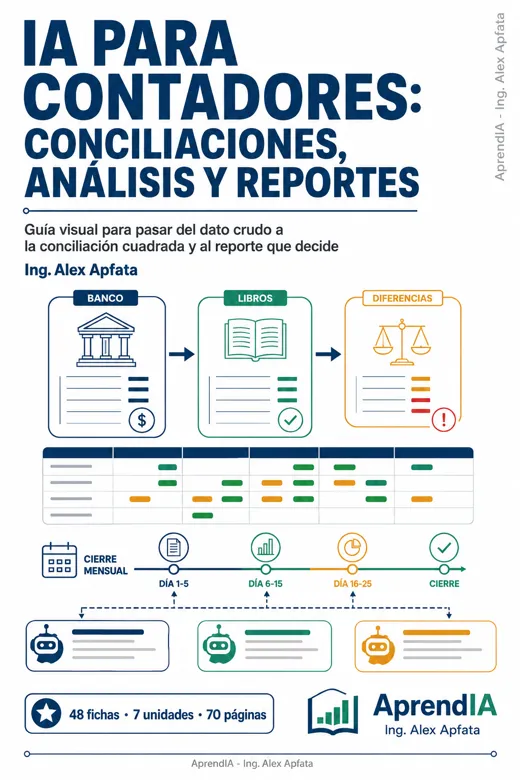 IA para Contadores: conciliaciones, análisis y reportes