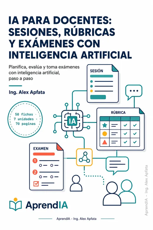 IA para Docentes: Sesiones, Rúbricas y Exámenes con Inteligencia Artificial