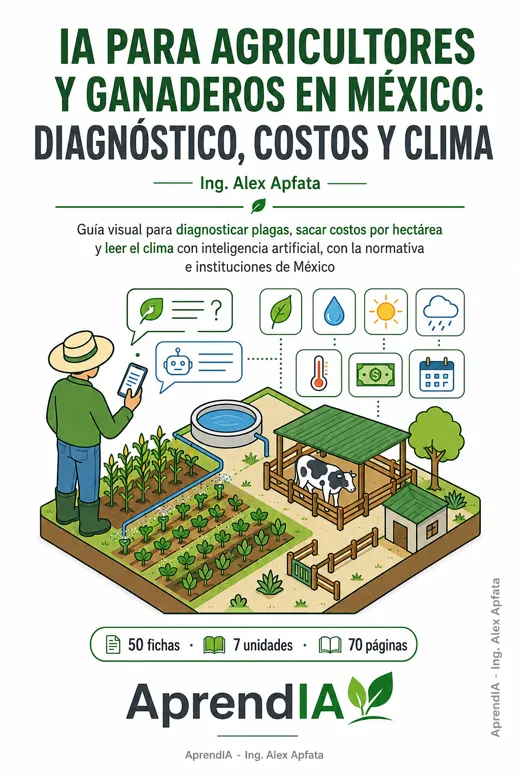 IA para Agricultores y Ganaderos en México: diagnóstico, costos y clima