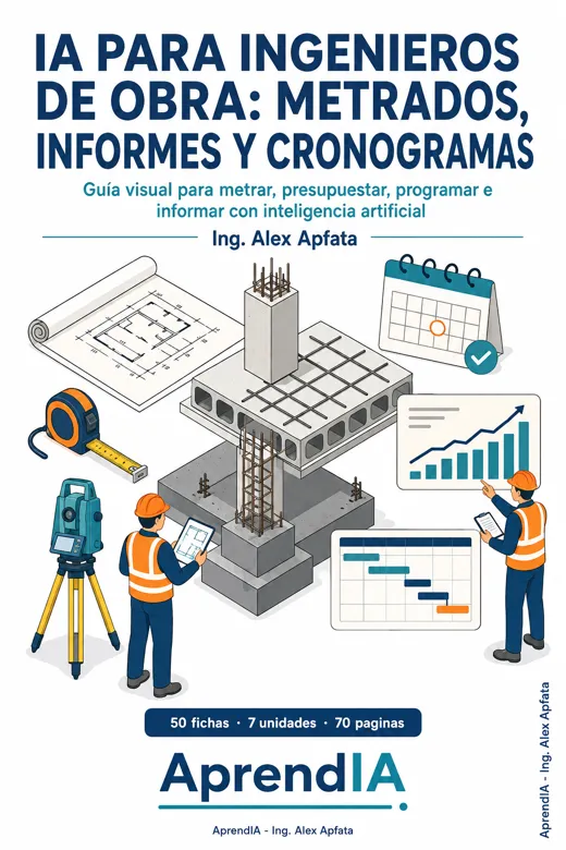 IA para Ingenieros de Obra: metrados, informes y cronogramas