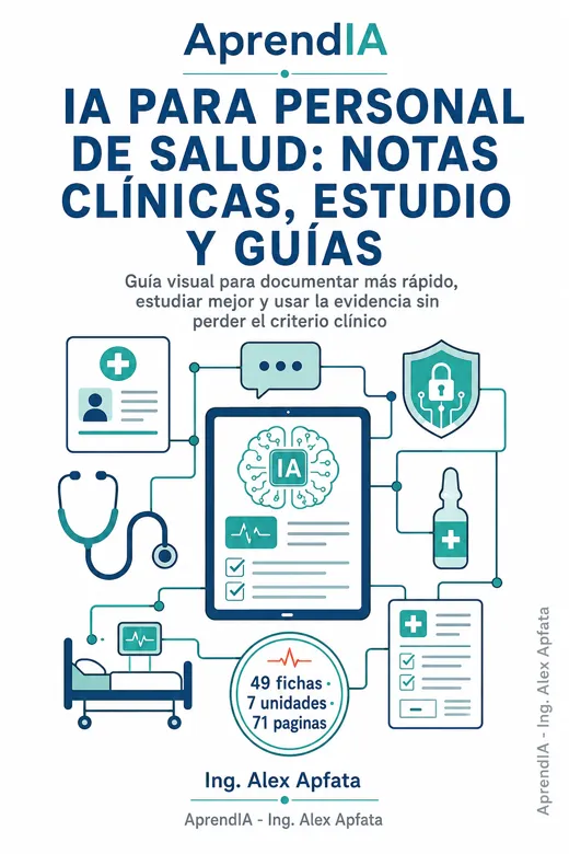 IA para Personal de Salud: notas clínicas, estudio y guías