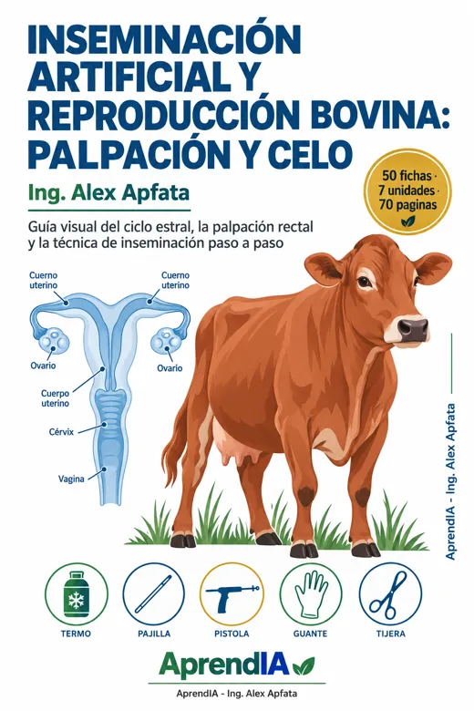 Inseminación Artificial y Reproducción Bovina: palpación y celo