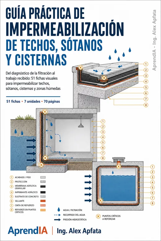 Guía Práctica de Impermeabilización de Techos, Sótanos y Cisternas