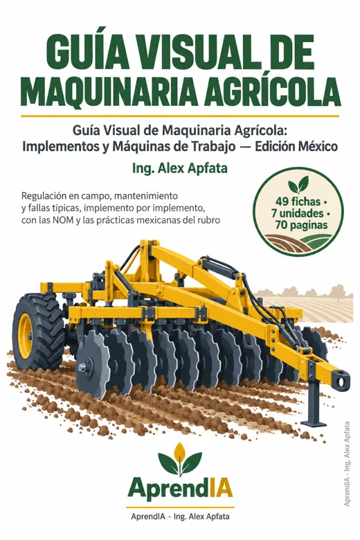 Guía Visual de Maquinaria Agrícola: Implementos y Máquinas de Trabajo — Edición México