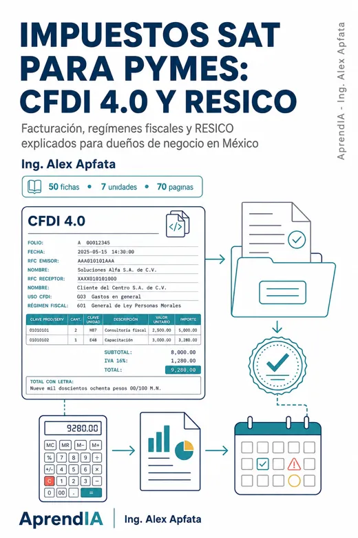 Impuestos SAT para Pymes: CFDI 4.0 y RESICO
