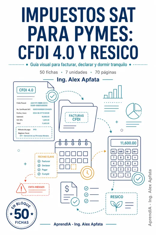 Impuestos SAT para Pymes: CFDI 4.0 y RESICO