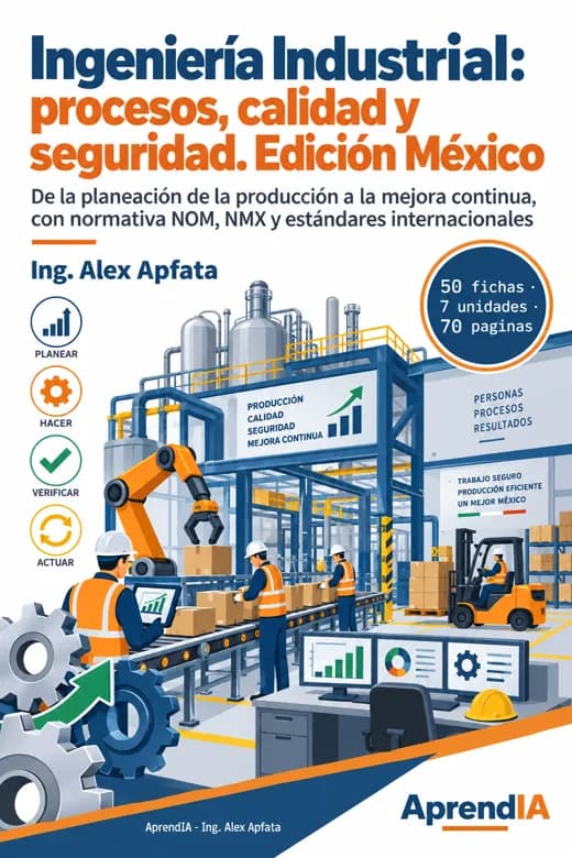 Ingeniería Industrial: procesos, calidad y seguridad. Edición México