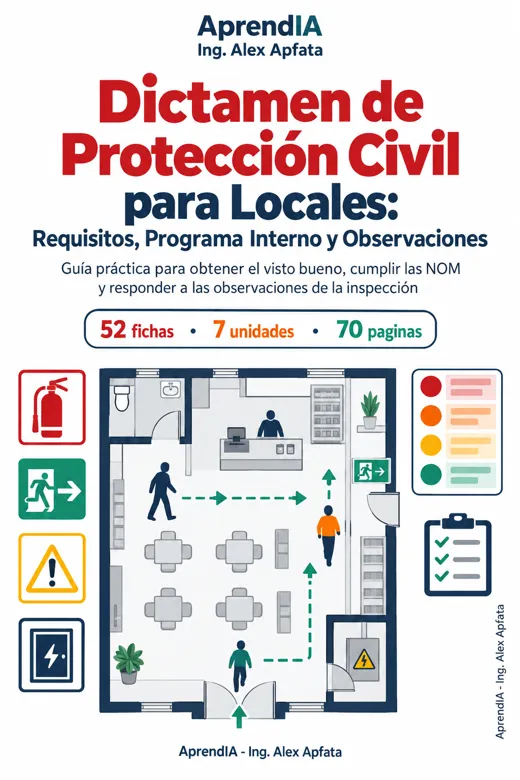Dictamen de Protección Civil para Locales: Requisitos, Programa Interno y Observaciones