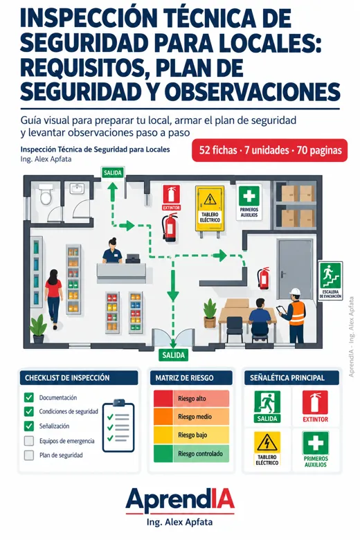 Inspección Técnica de Seguridad para Locales: Requisitos, Plan de Seguridad y Observaciones