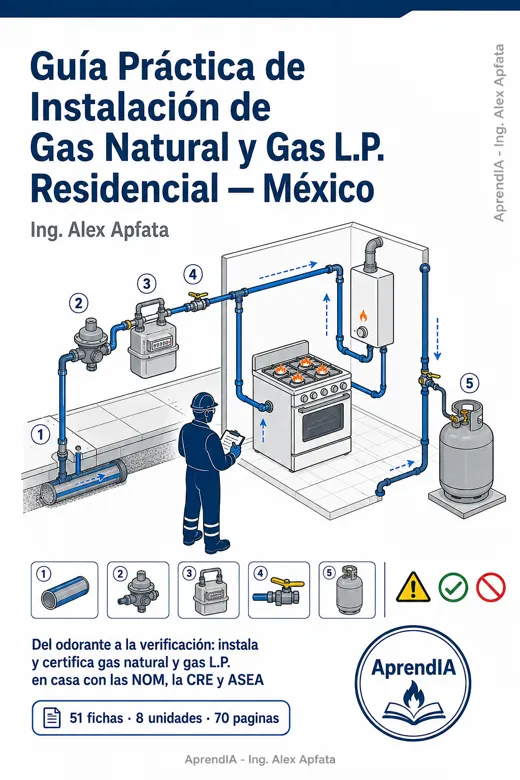 Guía Práctica de Instalación de Gas Natural y Gas L.P. Residencial — México