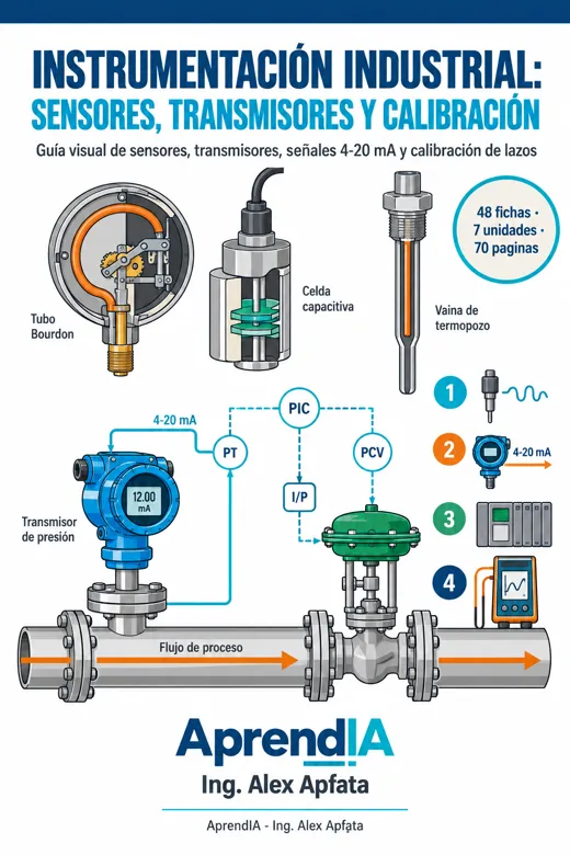 Instrumentación Industrial: sensores, transmisores y calibración