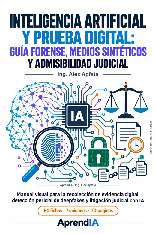 Inteligencia Artificial y Prueba Digital: Guía Forense, Medios Sintéticos y Admisibilidad Judicial