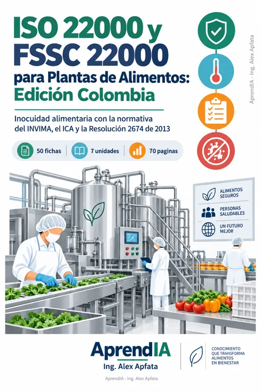ISO 22000 y FSSC 22000 para Plantas de Alimentos: Edición Colombia