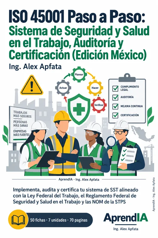 ISO 45001 Paso a Paso: Sistema de Seguridad y Salud en el Trabajo, Auditoría y Certificación (Edición México)